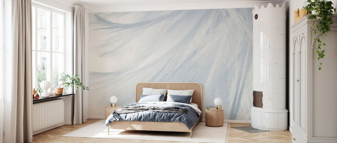 PHOTOWALL / White Gray Feather (e327885)