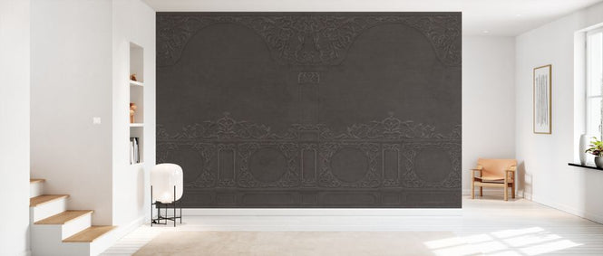 PHOTOWALL / Florence Stucco Decoration - Brown (e329791)