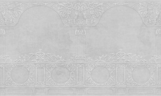 PHOTOWALL / Florence Stucco Decoration - Gray (e329793)