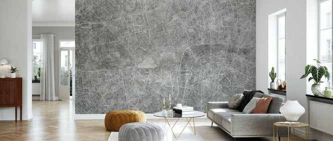 PHOTOWALL / Concrete Wall London City Map (e330246)