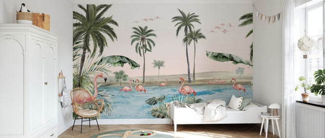 PHOTOWALL / Flamingo Oasis (e330426)