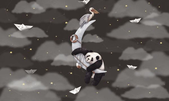 PHOTOWALL / Panda Moon (e330466)