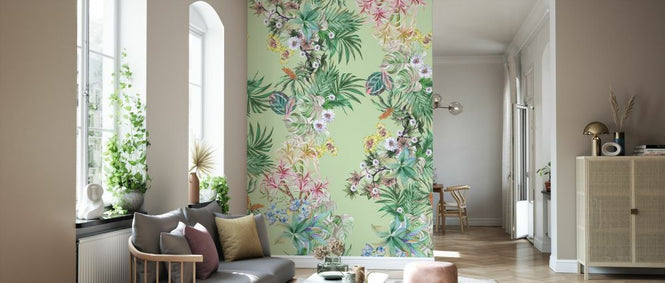 PHOTOWALL / Flowering Days - Green (e330684)