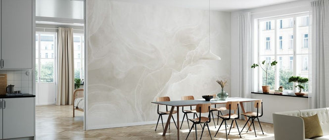 PHOTOWALL / Marble Breeze - Ivory (e332398)