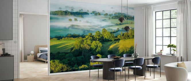 PHOTOWALL / Marshwood Vale in Morning Mist (e331928)