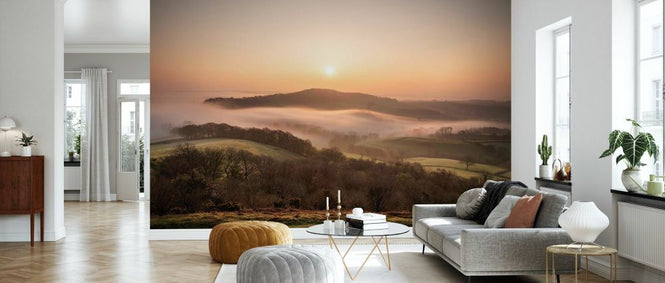 PHOTOWALL / Sunrise Over Lewesdon Hill (e331938)