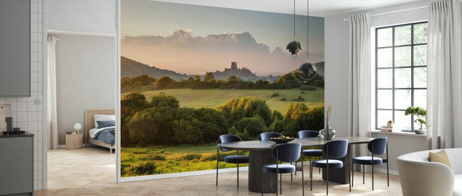 PHOTOWALL / Corfe Castle from Corfe Common (e331944)