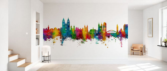 PHOTOWALL / Magdeburg Germany Skyline (e332710)