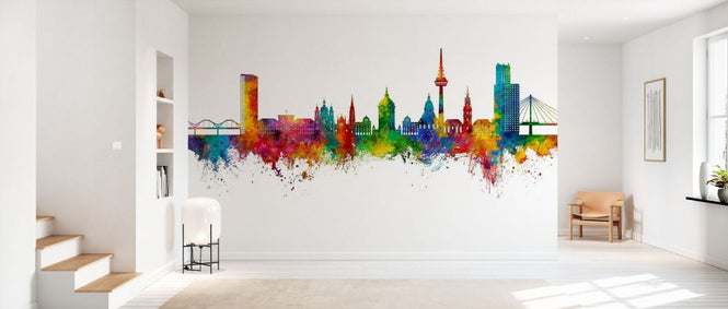 PHOTOWALL / Mannheim Germany Skyline (e332780)