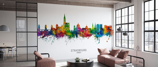 PHOTOWALL / Strasbourg France Skyline (e332799)