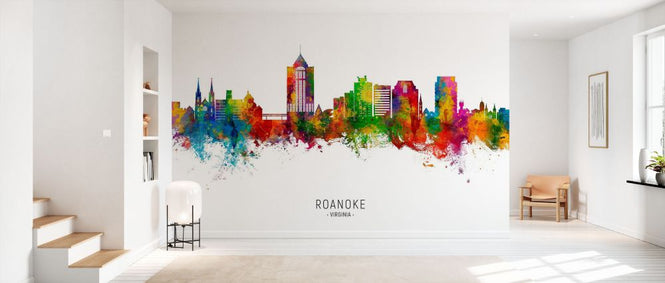 PHOTOWALL / Roanoke Virginia Skyline (e332841)
