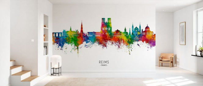 PHOTOWALL / Reims France Skyline (e332860)