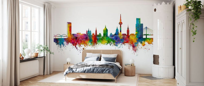 PHOTOWALL / Mannheim Germany Skyline (e332866)