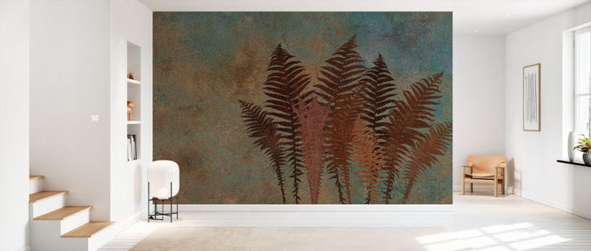 PHOTOWALL / Rusty Fern Leaves (e333215)