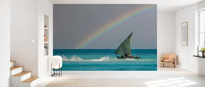 PHOTOWALL / Dhow with Rainbow (e333800)