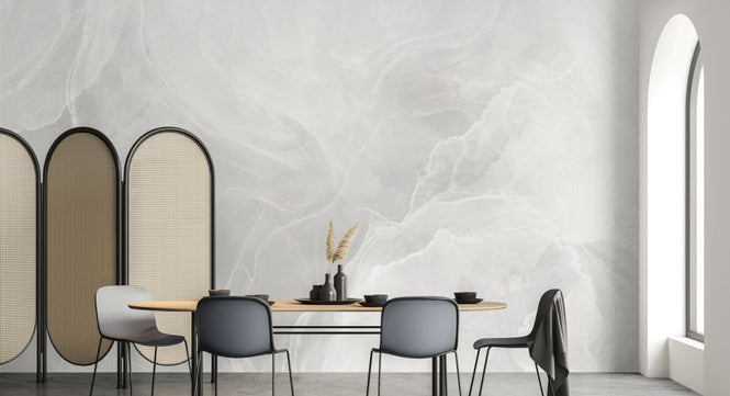 PHOTOWALL / Marble Breeze - Grey (e334111)