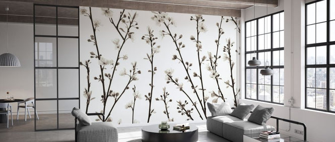 PHOTOWALL / Twigs of Cherry Plant (e333935)