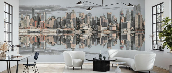 PHOTOWALL / Panoramic View of Lower Manhattan Skyline New York (e334033)