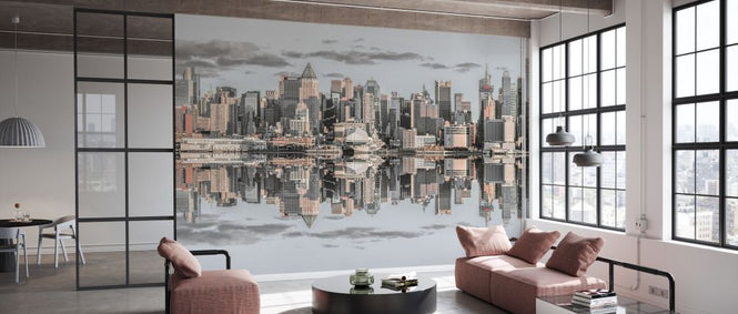 PHOTOWALL / Panoramic View of Lower Manhattan Skyline New York (e334033)