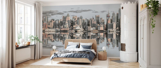 PHOTOWALL / Panoramic View of Lower Manhattan Skyline New York (e334033)