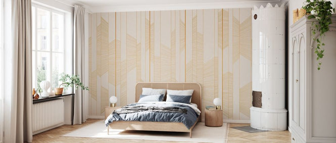 PHOTOWALL / Illuminated Lines - Honey (e335227)