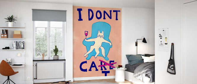 PHOTOWALL / Dont Cat Pink (e335554)