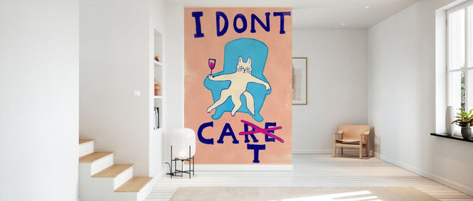 PHOTOWALL / Dont Cat Pink (e335554)