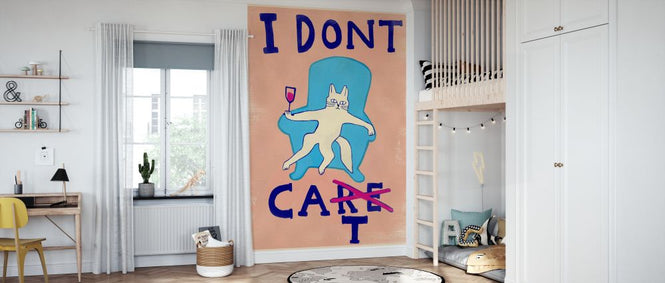 PHOTOWALL / Dont Cat Pink (e335554)