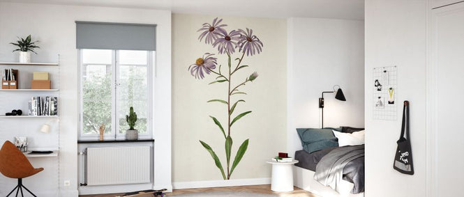 PHOTOWALL / Mauve Garden Flowers III (e334973)