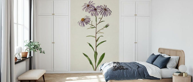 PHOTOWALL / Mauve Garden Flowers III (e334973)