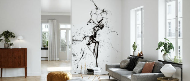 PHOTOWALL / Abstract Black Smoke - The Dancer (e335706)