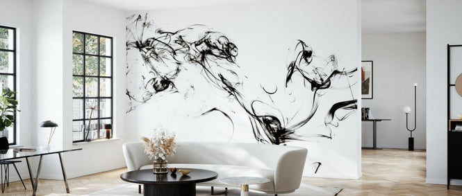 PHOTOWALL / Abstract Black Smoke - Spirit Mood (e335709)