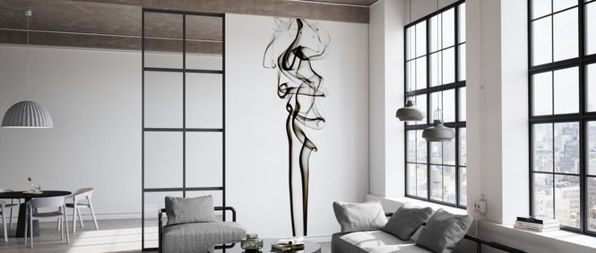 PHOTOWALL / Abstract Black Smoke - Sensual (e335710)