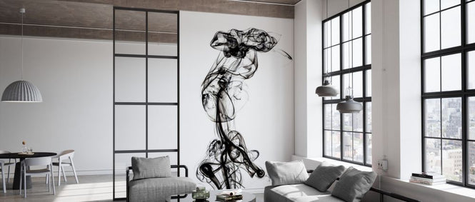 PHOTOWALL / Abstract Black Smoke - Chimera Woman (e335713)