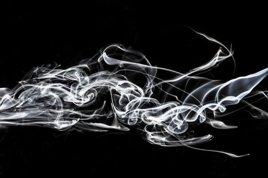 PHOTOWALL / Abstract White Smoke - Shark (e335723)