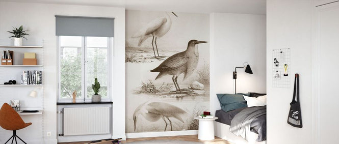 PHOTOWALL / Sepia Water Birds III (e336329)