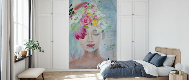 PHOTOWALL / Femme Fleur (e336384)
