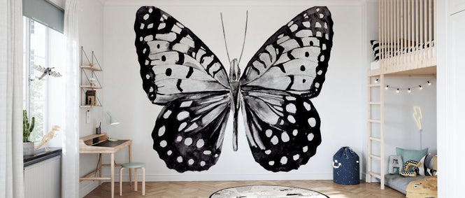 PHOTOWALL / Monochrome Wings Whole (e336439)