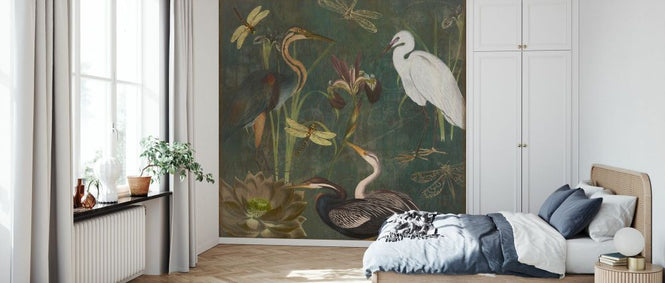 PHOTOWALL / Herons and Dragonflies (e336855)