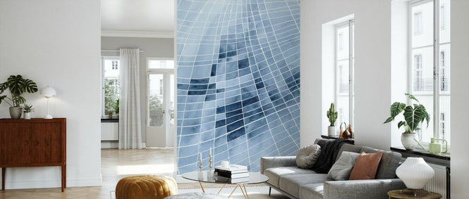 PHOTOWALL / Blue Grid II (e336675)