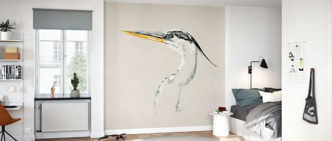 PHOTOWALL / Bright Heron Sketch II (e336677)