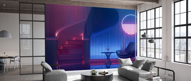 PHOTOWALL / Futuristic Retro Interior (e338109)