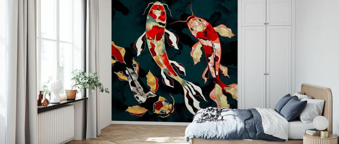 PHOTOWALL / Metallic Koi (e338652)