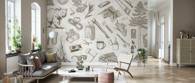 PHOTOWALL / The Lumberjack - Cream (e84109)