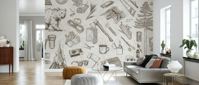 PHOTOWALL / The Lumberjack - Cream (e84109)