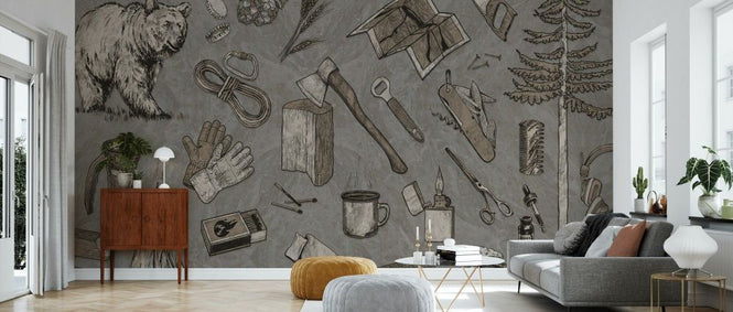 PHOTOWALL / The Lumberjack - Stone (e84114)