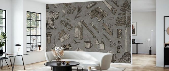 PHOTOWALL / The Lumberjack - Stone (e84114)