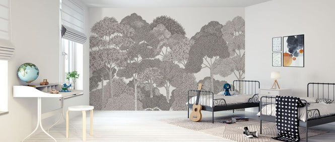 PHOTOWALL / Canopy - Grey (e84666)