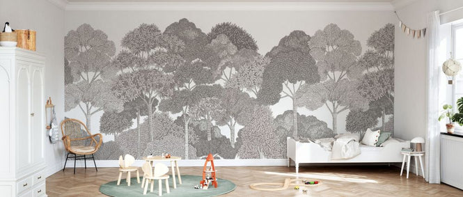 PHOTOWALL / Canopy - Grey (e84666)