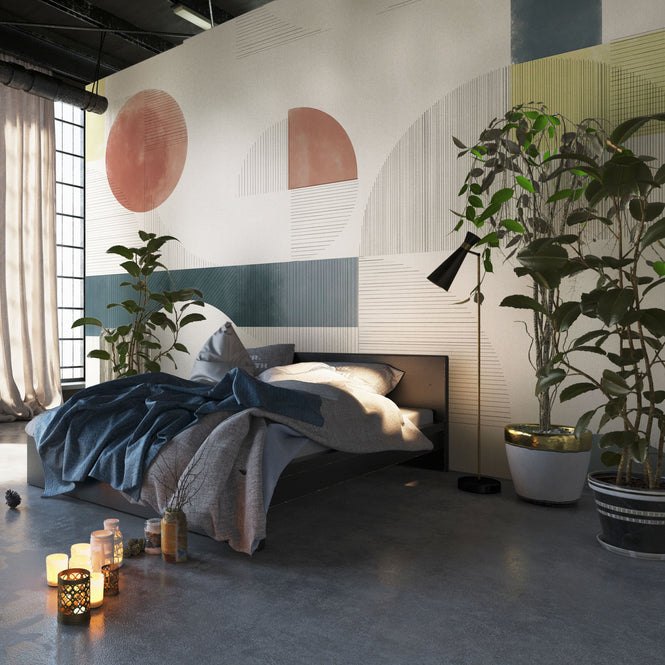 輸入壁紙 coordonne / RANDOM ARCHIST / AZULEJOS Multi 9000084 N